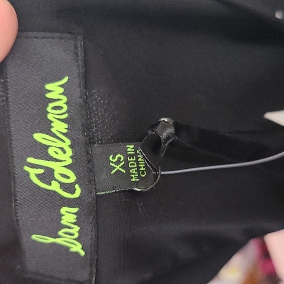 NWT Sam Edelman Bolt Print Dress XS - Picture 5 of 6